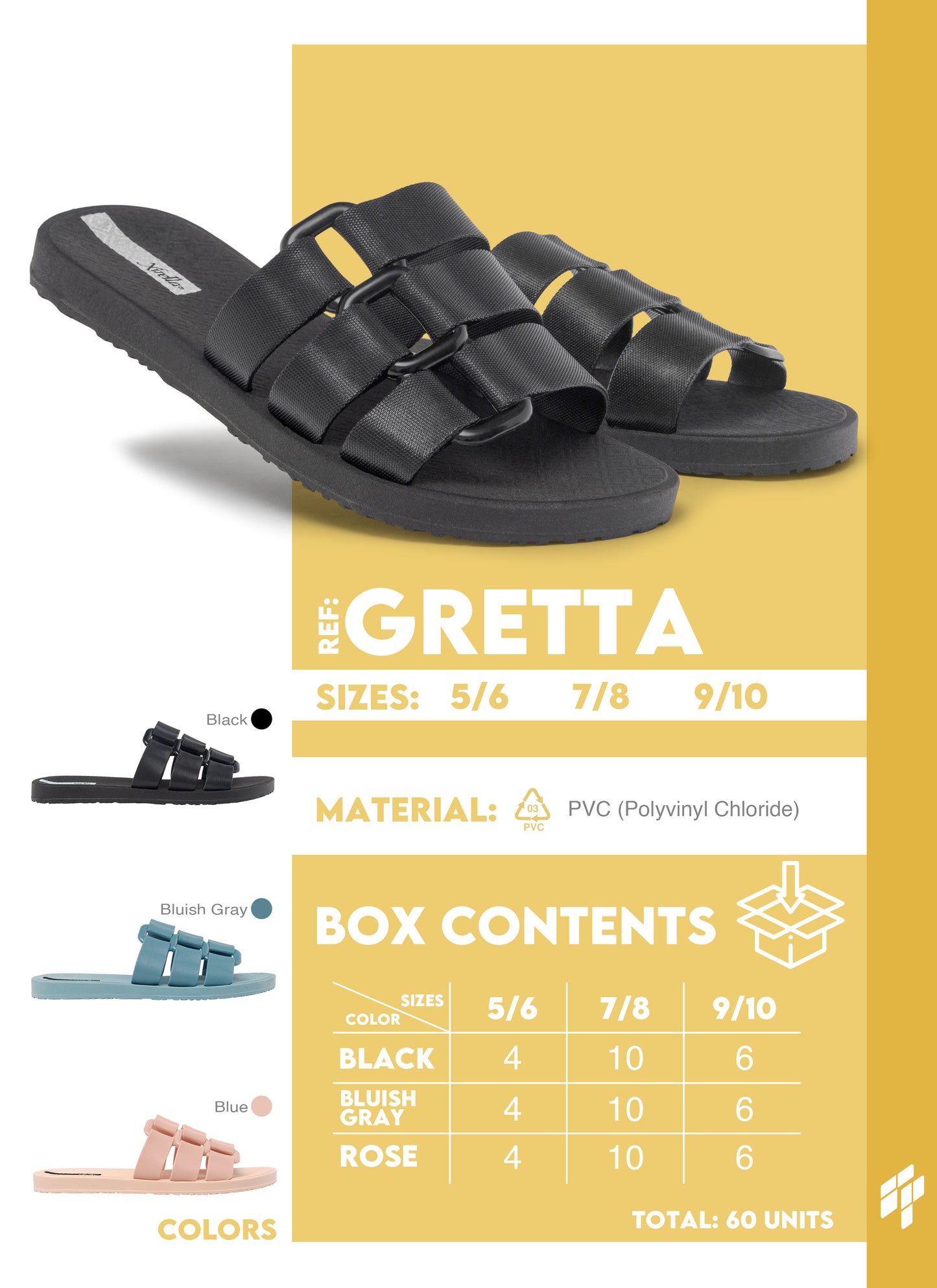 Gretta Women - Black/Pink/Teal