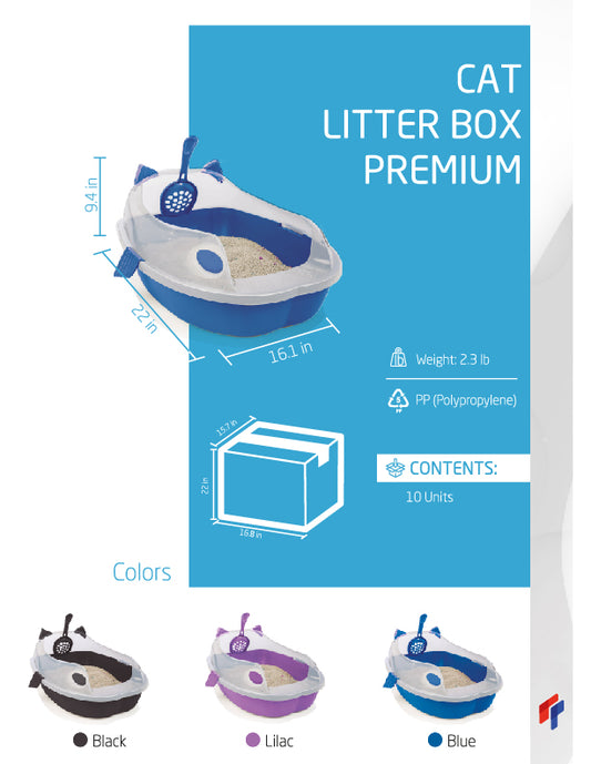 Cat Litter Box Premium