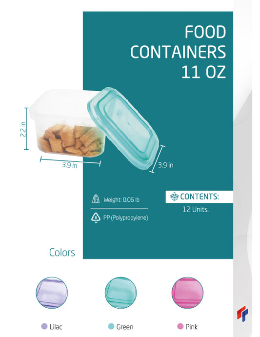 Food Containers 11 OZ