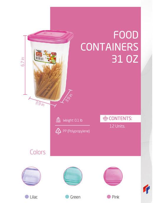 Food Containers 31 OZ