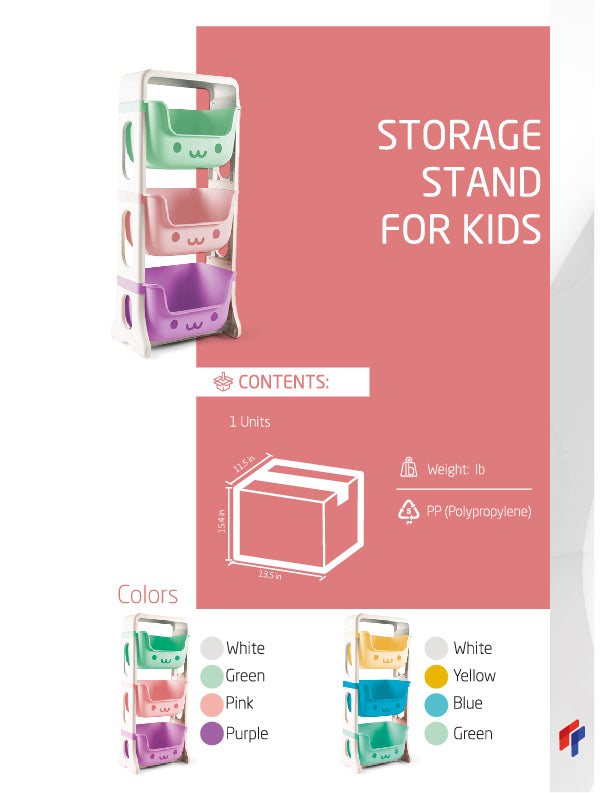 Storage Stand for Kids