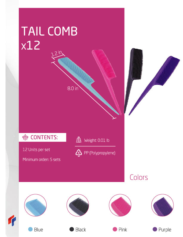 Tail Comb x 12